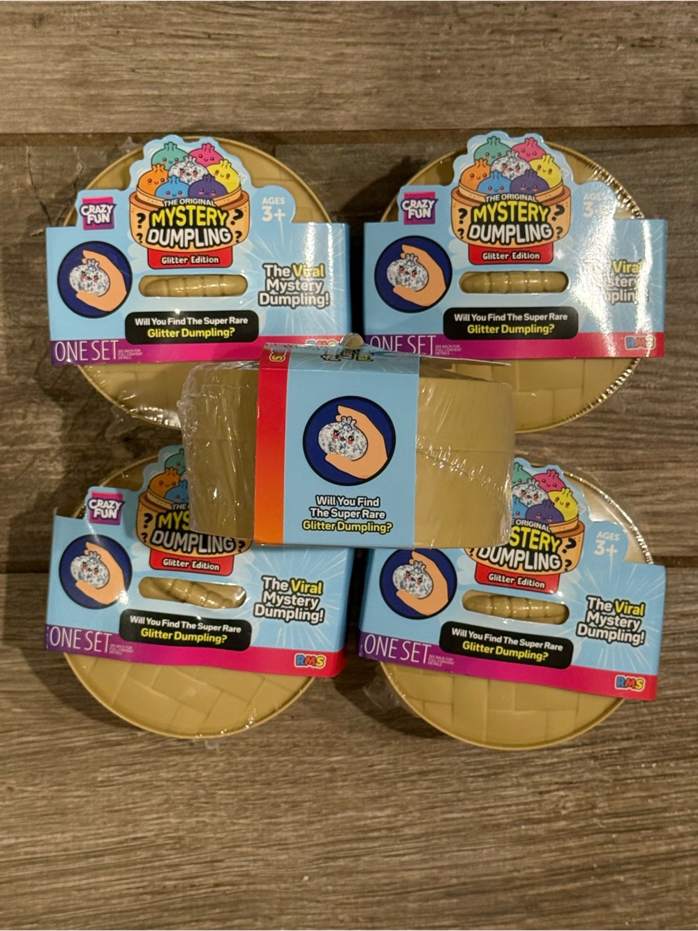 Mystery Dumpling Glitter Edition - Set of 5 Possible rare glitter dumpling. - Picture 3 of 5